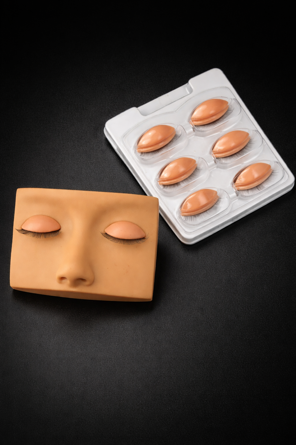 TETE D'ENTRAINEMENT SILICONE  – AVEC 6 PAIRES DE YEUX - ACCESSOIRES
