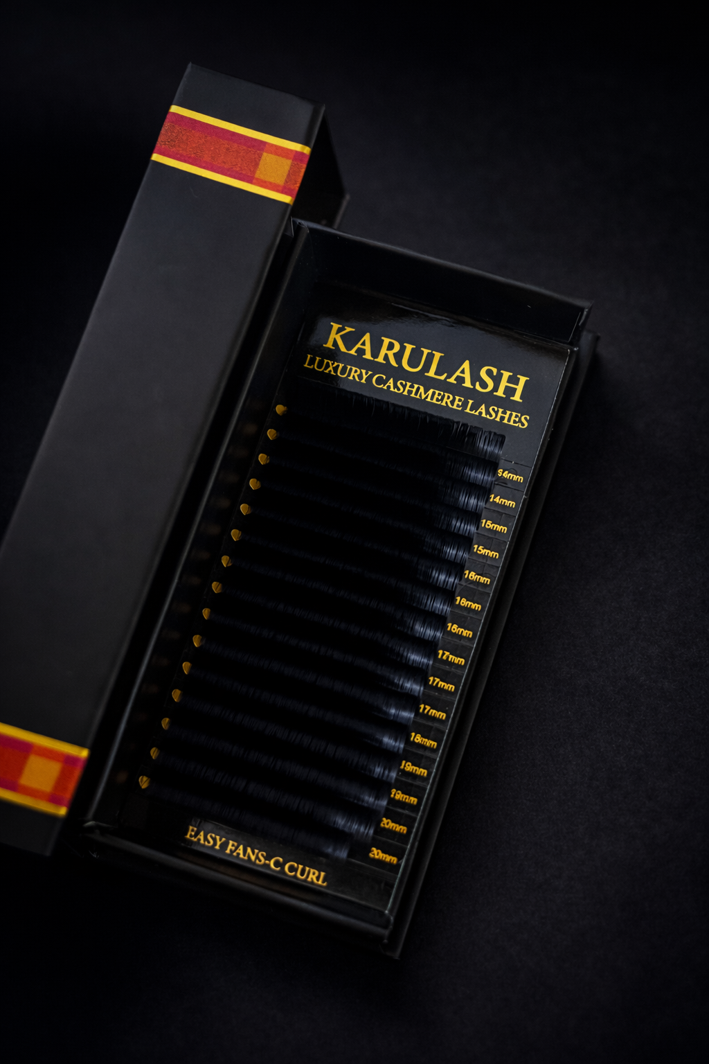 EXTENSION DE CILS EASY FAN MIXTE 8-15mm - 0.07mm - COURBURE C & D  édition cachemire
